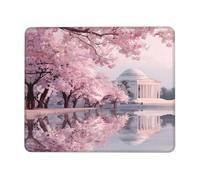 YZHYWJFF Spring Cherry Blossoms Print Mouse Pad Waterproof Mouse Pad For Computer Laptop Home & Office