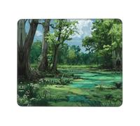 YZHYWJFF Swamp Scenery Print Mouse Pad Waterproof Mouse Pad For Computer Laptop Home & Office