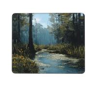 YZHYWJFF Swamp Wetland Print Mouse Pad Waterproof Mouse Pad For Computer Laptop Home & Office