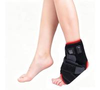 YZHYYDS Red Light Therapy Ankle Belt, 660nm & 850nm Red Light Pulse Foot & Ankle Wrap with Pulse Mode, Timing 20 Minutes, 88pcs LED Lamp, for Ankle/Foot/Knee/elbow Joint Pain Relief
