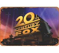 Yzixulet 20 Century Fox Poster Vintage 8" x 12" Metal Tin Sign Funny Man Cave Decor