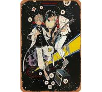 Yzixulet Shun and Mio • Umibe no Étranger music Poster Retro Metal Tin Vintage Sign 12 X 8 Inch Home Bar Man Cave Wall Decor