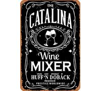 Yzixulet The Catalina Wine Mixer - Step Brothers Film Photographic Print Vintage 8" x 12" Metal Tin Sign Funny Man Cave Decor