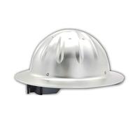 YZJJ Full Brim Hard Hat, 4-Point Ratchet Suspension, Aluminum alloy, Head Protection, “Keep Cool” Vented Helmet, Durable Protection safety helmet