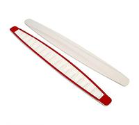 YZKKKY 4PCS Car Bumper Guard for Citroen Berlingo II/2 2015-2018, Carbon Fiber PVC Wear-Resistant Protector, Scratch Guard Strip Front Back Corner Bumper Guard,White