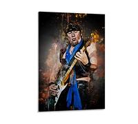 YZLI 80s Guitarist Adrian Smith Poster Decorative Painting Canvas Wall Art Living Room Posters Bedroom Painting 12x18inch(30x45cm)