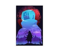 YZLI Japanese Anime Naruto Itachi Uchiha Art Poster Decorative Painting Canvas Wall Art Living Room Posters Bedroom Painting 16x24inch(40x60cm)