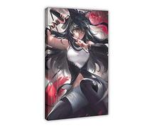 YZLI RWBY Blake Belladonna Anime Canvas Poster Bedroom Decor Sports Landscape Office Room Decor Gift 16×24inch(40×60cm) Frame-RWBY Blake Belladonna anime1