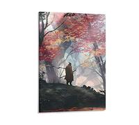 YZLI Sekiro Shadows Die Twice Canvas Art Poster and Wall Art Picture Print Modern Family bedroom Decor Posters 12x18inch(30x45cm)