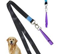 YzmrBdqc Dog Training Whistle with Lanyard, Dog Training Set, Dog Whistles For Recall With Whistle Lanyard, ABS Material, Loud and far-reaching, For Dog, Puppy, Most Breeds Training, Purple