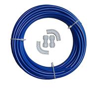 YZMSZ 1/4 Inch O.D. tube Lenght 16.4Ft (5m) blue RO Water Filter Tubing PE,Use with Reverse Osmosis Systems, Drinking Water Filters, Liquid Dispensers,Coffee Machine,Ice Maker.