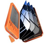 Yzoiko 3 Pack Privacy Screen Protector for iPhone 17 Pro Max 6.9", 28° Anti-Spy Tempered Glass with Auto Dust Removal, Easy Installation Kit, Bubble-Free, Case Friendly