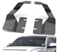 YZONA A-Pillar Hood Hinges Ditch Light Bracket Compatible with 2009 2010 2011 2012 2013 Toyota Tundra, Mount Lighting Brackets for Auxiliary Off Road LED Work Pod Light (2PCS, Black)
