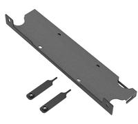 YZONA Winch Mounting Plate Compatible with 2007-2018 Jeep Wrangler JK JKU, Fits 10" x 4.5" Winch Bolt Pattern, Heavy-Duty Steel Bracket, 12000 lb Towing Capacity, Black