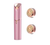 YzoTek Rechargeable Bikini Trimmer for Women - Mini Ladies Cordless Portable Electric Shaver, Painless Hair Removal for Legs Face Arms Armpit Bikini Area Body with 2 Extra Shaver Heads