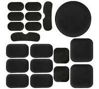 Yzpacc 19Pcs Universal Airsoft Helmet Pads, Tactical Helmet Replacement Foam Padding Kits Bicycle Accessories Mats for Fast Mich CS ACH FMA USMC PASGT