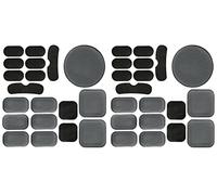 Yzpacc 38Pcs Universal Airsoft Helmet Pads, Tactical Helmet Replacement Foam Padding Kits Bicycle Accessories Mats for Fast Mich CS ACH FMA USMC PASGT
