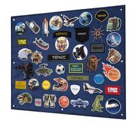 Yzpacc Tactical Patch Display Board, Loop-Surface Foldable Combat Morale Military Patch Hang Holder Panel for Military Army