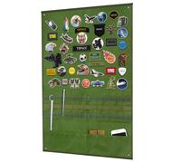 Yzpacc Tactical Patch Display Board, Loop-Surface Foldable Combat Morale Military Patch Hang Holder Panel for Military Army