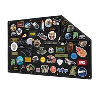 Yzpacc Tactical Patch Display Board, Loop-Surface Foldable Combat Morale Military Patch Hang Holder Panel for Military Army
