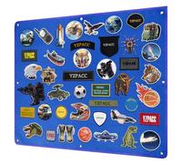 Yzpacc Tactical Patch Display Board, Loop-Surface Foldable Combat Morale Military Patch Hang Holder Panel for Military Army
