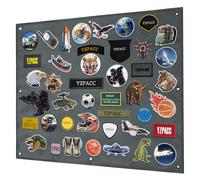 Yzpacc Tactical Patch Display Board, Loop-Surface Foldable Combat Morale Military Patch Hang Holder Panel for Military Army