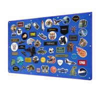 Yzpacc Tactical Patch Display Board, Loop-Surface Foldable Combat Morale Military Patch Hang Holder Panel for Military Army