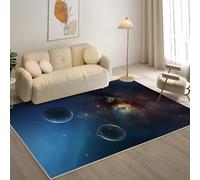 YZQGLHP Gothic Area Rugs, Planet Carpets, Washable Rug 240x330 cm Anti-Slip Non Shedding, Soft Low Pile Rugs for Bedroom Living Room Office Area Kitchen Decor