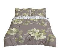 YZQGLHP King Reversible Duvet Cover Set, 2 Options, Hotel Quality, Dreamcatcher & Flower Print, Breathable Microfiber, Durable & Wrinkle Resistant | Eleganza Retro
