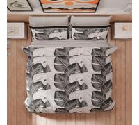YZQGLHP Personalized Duvet Cover 155x220 cm Turtle Back Bamboo Leaf or Personalised Photo Bedding Set Custom Photo Ultra Soft Quilt Cover + Pillowcase for Family Couples Birthday