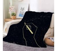 YZQGLHP Starlight Throw Blanket Pencil 3D Flannel Blanket 150x200 cm, Lightweight Microfiber Versatile Blankets and Throws for Bed Sofa Settees Couch Office