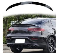 YZQSWCX Car ABS Rear Spoiler for Mercedes-Benz GLC Coupe C253 GLC260 300 AMG 2016-2023, Black ABS Painted Finish