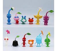 YZR 12pcs Pikmin Action Figures, Pikmin Collection Dolls Set Cake Toppers for Kids Adults Fans，1.57-4inchs