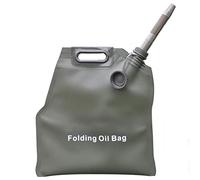 YZSCS 5L 10L Spare Fuel Tanks Oil Bladder Bag with Tubing, Foldable, Strong Wear-Resistant, Anti-Drop for Oil Replenishment of Automobiles, Trucks and Engineering Vehicles,5L