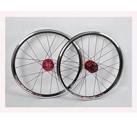 YZSMD 14/16/18/20 Inch Folding Bike/BMX Wheelset V Brake Rims Disc Hubs Sealed Bearing Support 7-8-9-10-11 Speed Cassette Quick Release Front 74mm Rear