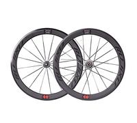 YZSMD 406/451 Small Wheel Folding Bicycle Wheelset Front Rear 20 Inch 22 Set High Frame V Brake Hub 40 Height Cycling Rim (Color : Black, Size 406