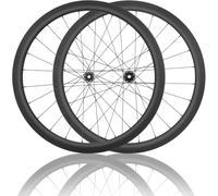 YZSMD 700C Carbon Fiber Road Bike Wheelset Height 28MM/32MM/35MM/38MM/42MM/45MM/50MM/55MM/60MM/65MM/73MM Thru Axle Center Lock Disc Brake 24H Hubs for 8/9/10/11/12 Speed