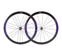 YZSMD 700C Road Bike Wheelset Made of Aluminium Alloy Quick-Release Rim Height 40/50Mm V/C Brakes Sealed Bearing Hubs Support 8-11-Speed