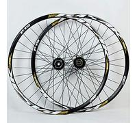 YZSMD Double Wall 26 27.5 29 Mountain Bike Wheelset Quick Release/Thru Axle Dual Purpose Bicycle Wheel Front Rear Set Disc Brake 7 8 9 10 11s