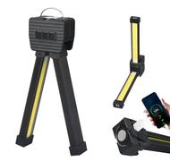 YZSMD Gym Lamp for Posing - 7th Gear Dimming & 180 Degree Folding, Magnetic Posing Lamp Body Building, Portable Magnet LED Posing Lamps, USB Rechargeable Power Bank Camping Light (1PCS null)
