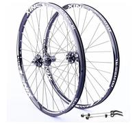 YZSMD Mountain Bike Wheelset for 26/27.5Inch Aluminum Alloy Rims Disc Brake Quick Release 100/135Mmm 120 Clicks 32H Hubs 7/8/9/10/11/12 Speed