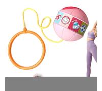 yztju Ankle Skip Ball,Ankle Swing Ball LED Jumping Ring - Interactive Outdoor Games Fitness for Children Teens Adults School Playground Garden Yard Backyard Party Home