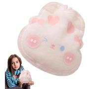 yztju Hot Water Bottle for Bed Hot Water Bag Cartoon Hot Water Bottle Cute Hot Water Bag Cozy Plush Hot Water Bag for Women Men Adults Family Friends Home, Thanksgi