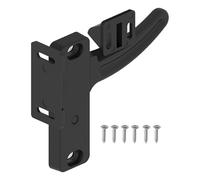 yztju Motorhome Mosquito Net Door Handle - Heavy Duty Metal Lock Set | Replacement Entrance Hardware with Mounting Screws for Camper Vans, Trailers, Caravans
