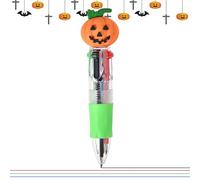 yztju Multicolor Ballpoint Pen - Halloween Themed Multicolor Pens for Kids,Festive Study Accessories Cute Stationery for Children Boys Girls School Holiday Drawing Writing Classroom