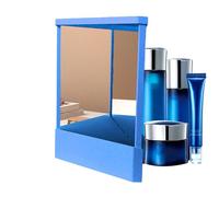 yztju Real Mirror Non Reversing - ABS Frame Stylish Glass Mirror, Non-Reversing Makeup Vanity Mirrors | Precise Reflection, Bathroom Use, Personal Grooming, Makeup Precision, Dressing Table Accessory