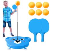 yztju Table Tennis Self-Workout Set | Flexible Table Tennis Training Devices, Portable Table Tennis Coach, Elastic Indoor Table Tennis Coach