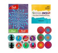 yztju Yoga Dice, Funny Exercise Dice Yoga Accessories For, Educational Fitness Equipment For, Fitness Dice For, Family, Friends, Home, Beginner, Thanksgiving, No