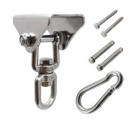 YZTONGPAO 360° Rotate Swing Hangers,304 Stainless Steel Porch Swing Hanging Kit for Yoga Swing Indoor Outdoor Swing Set Porch Hammock Hanging
