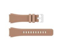 yzw6688 22mm Silicone Strap Compatible with Watch GT GT2 Pro GT3 46mm Replacement Watch Band Compatible with Galaxy Watch 46mm Gear S3(Light Brown)